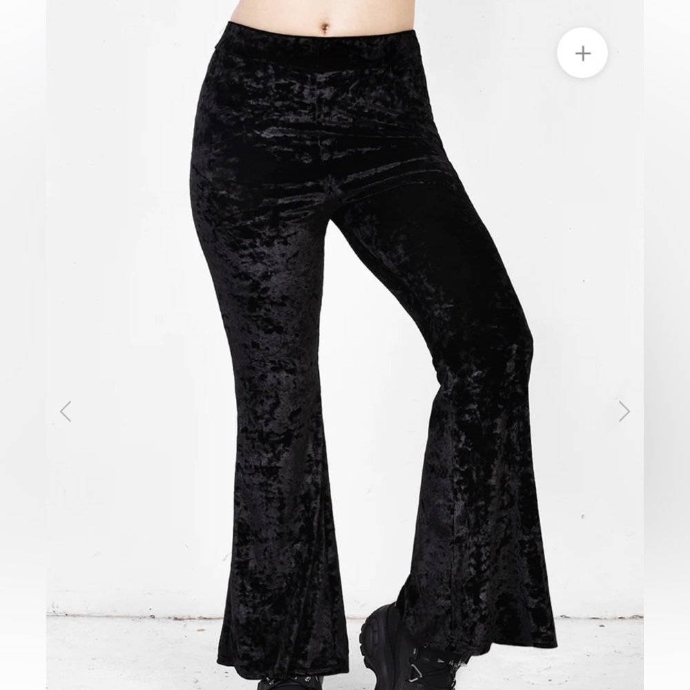 Disturbia superstition velour velvet pants